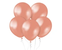 Kalisan Balloons 11", Metallic Rose Gold, 50 psc.